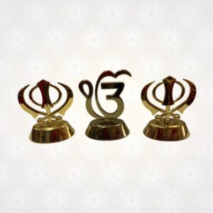Golden Divine Khanda Sahib
