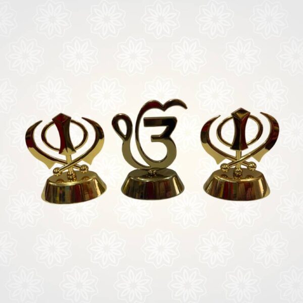 Golden Divine Khanda Sahib
