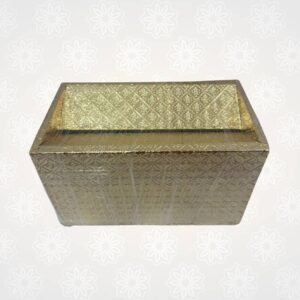 Golden Wooden Golak – A Sacred Vessel for Devotion