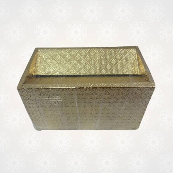 Golden Wooden Golak – A Sacred Vessel for Devotion