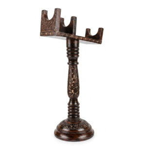Hand-Carved Wooden Chaur Sahib Stand